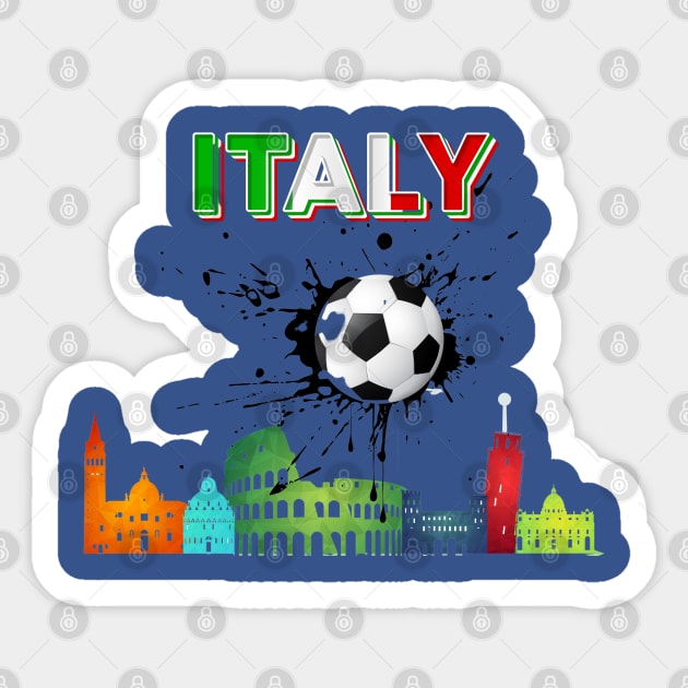 Italia! Sticker by HROC Gear & Apparel